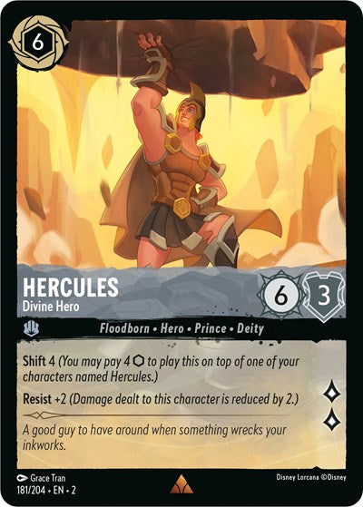 Hercules - Divine Hero (Rise of the Floodborn) Near Mint