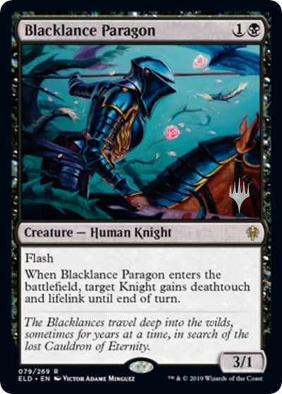 Blacklance Paragon (Promo Pack: Throne of Eldraine) Near Mint