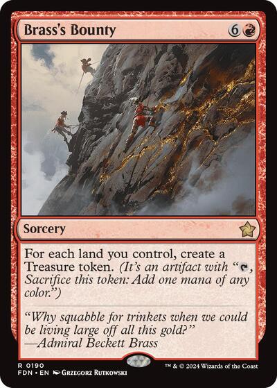 Brass's Bounty (Foundations) Medium Play