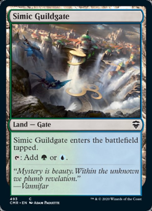 Simic Guildgate (Commander 2020 Commander Legends) Light Play