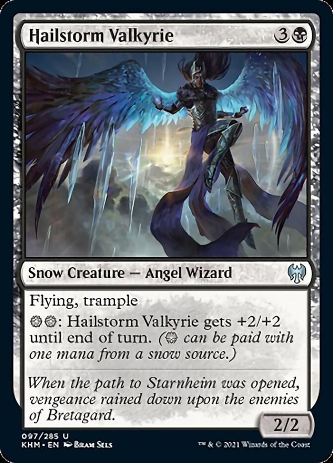 Hailstorm Valkyrie (Kaldheim) Light Play Foil