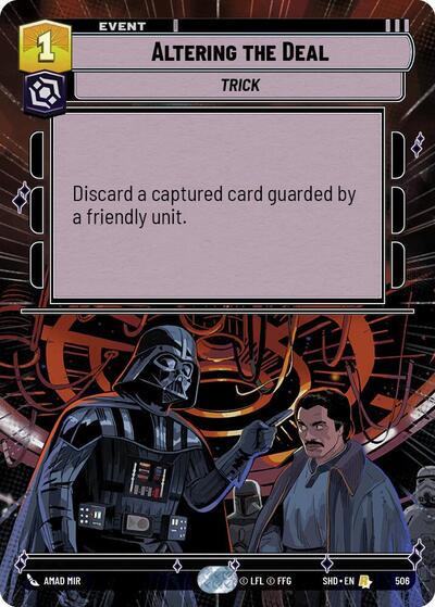 Altering the Deal (Hyperspace) (Shadows of the Galaxy) Near Mint