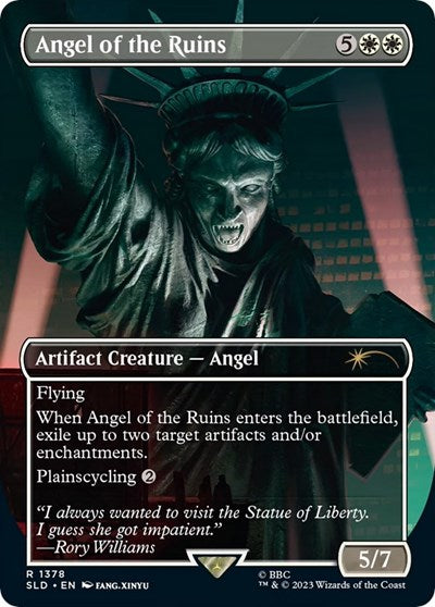 Angel of the Ruins (1378) (Secret Lair) Near Mint Foil