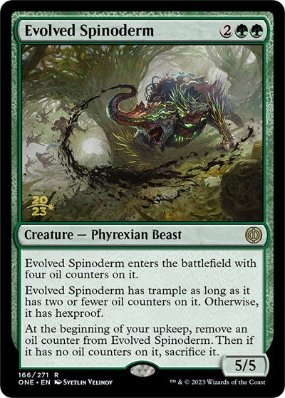 Evolved Spinoderm (Promos: Prerelease Cards) Near Mint Foil