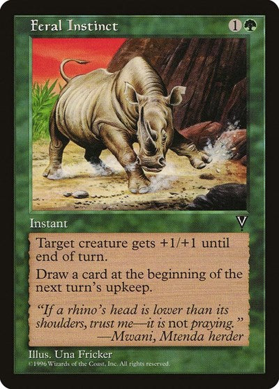 Feral Instinct (Visions) Medium Play