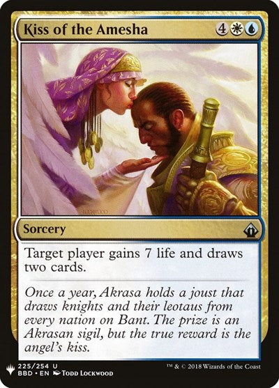 Kiss of the Amesha (Mystery Booster) Medium Play