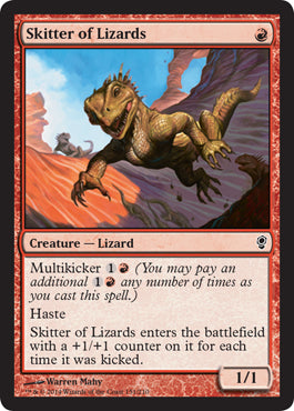 Skitter of Lizards (Conspiracy) Light Play Foil