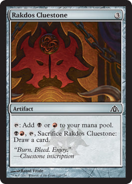 Rakdos Cluestone (Dragon's Maze) Light Play