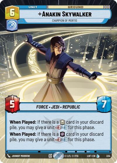Anakin Skywalker Champion of Mortis (Hyperspace) (Legends of the Force) Near Mint