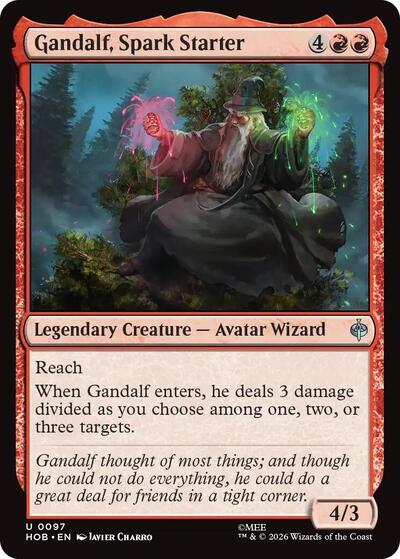 Gandalf  Spark Starter|6|0|0.00