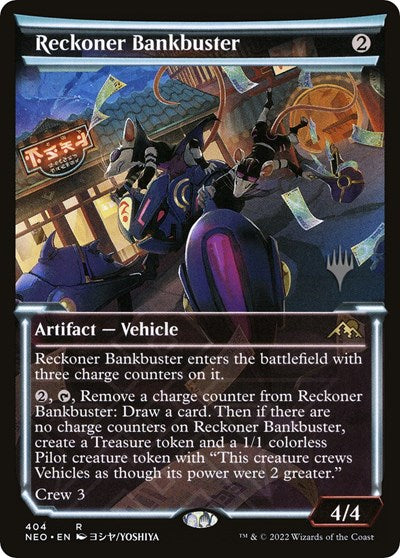 Reckoner Bankbuster (Showcase) (Promo Pack: The Brothers War) Near Mint Foil
