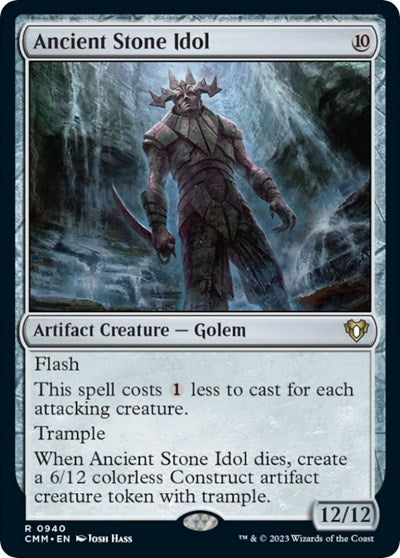 Ancient Stone Idol (Commander Masters) Near Mint