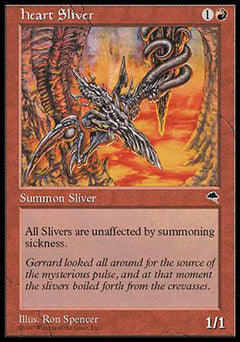 Heart Sliver (Tempest) Damaged / Poor