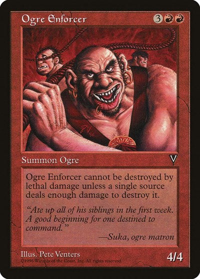 Ogre Enforcer (Visions) Medium Play