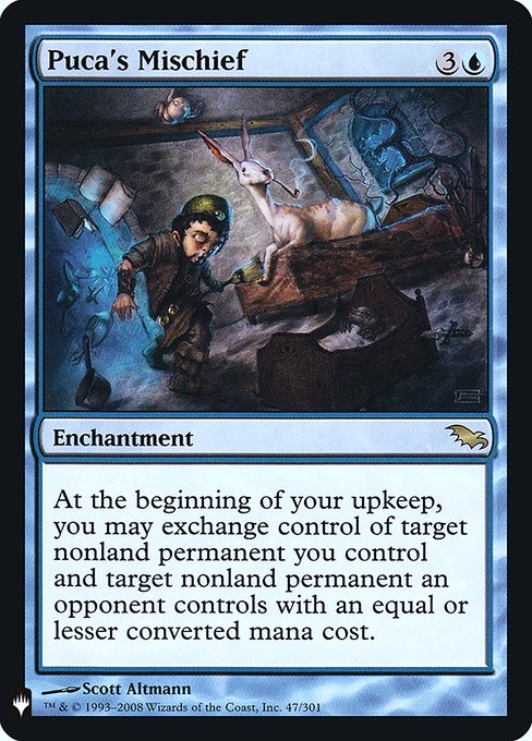Puca's Mischief (Mystery Booster Retail Edition Foils) Light Play Foil