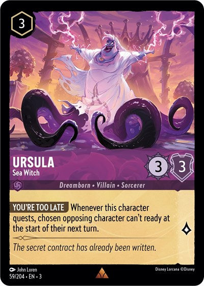 Ursula - Sea Witch (Into the Inklands) Near Mint