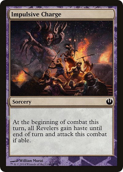Impulsive Charge (Promos: Hero's Path) Light Play