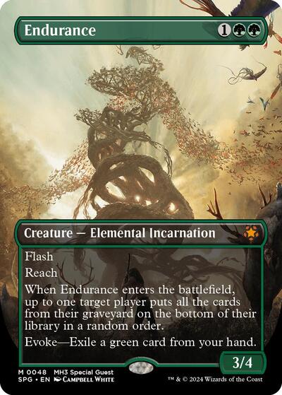 Endurance (Borderless) (Special Guests) Near Mint Foil