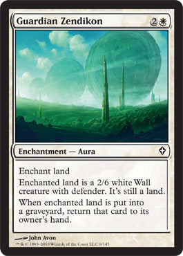 Guardian Zendikon (Worldwake) Medium Play Foil