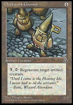 Clockwork Gnomes (Homelands) Medium Play