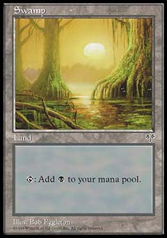 Swamp (Mirage) Damaged / Poor