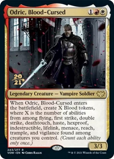 Odric, Blood-Cursed (Promos: Prerelease Cards) Near Mint Foil