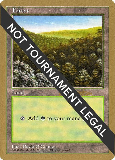 Forest (417) - 1997 Svend Geertsen (5ED) (World Championship Decks) Medium Play