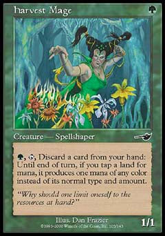 Harvest Mage (Nemesis) Medium Play