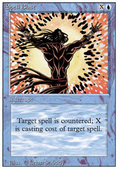 Spell Blast (Revised) Heavy Play