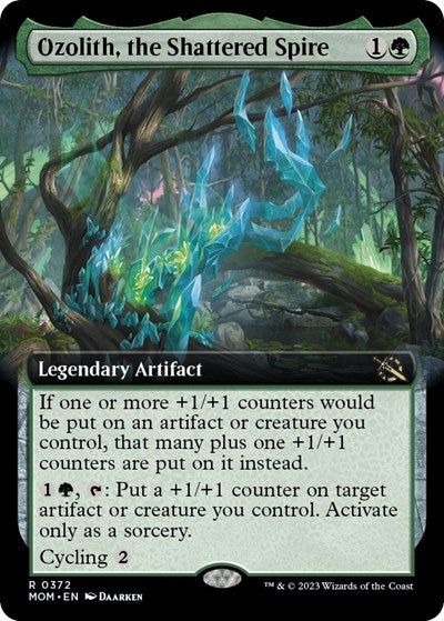 Ozolith, the Shattered Spire (Extended Art) (March of the Machine) Near Mint