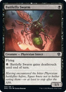 Battlefly Swarm (Dominaria United) Light Play Foil