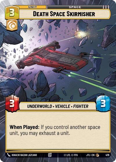 Death Space Skirmisher (Hyperspace) (Jump to Lightspeed) Near Mint