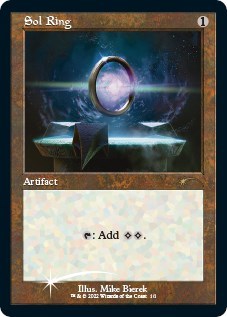 Sol Ring (Retro Frame) (Promos: WPN and Gateway) Medium Play Foil