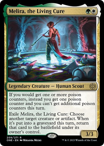Melira, the Living Cure (Promo Pack: Phyrexia: All Will Be One) Near Mint