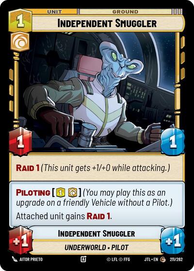 Independent Smuggler (Jump to Lightspeed) Near Mint