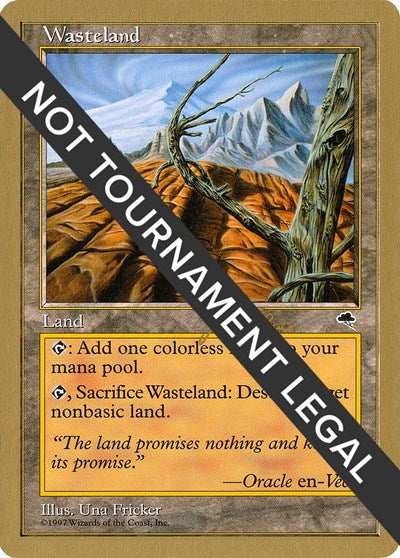 Wasteland - 1999 Jakub Slemr (TMP) (World Championship Decks) Near Mint