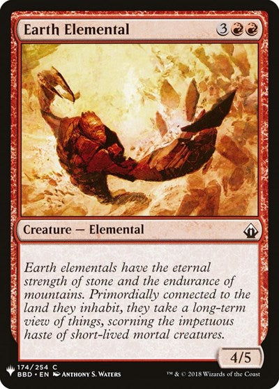 Earth Elemental (Mystery Booster) Light Play