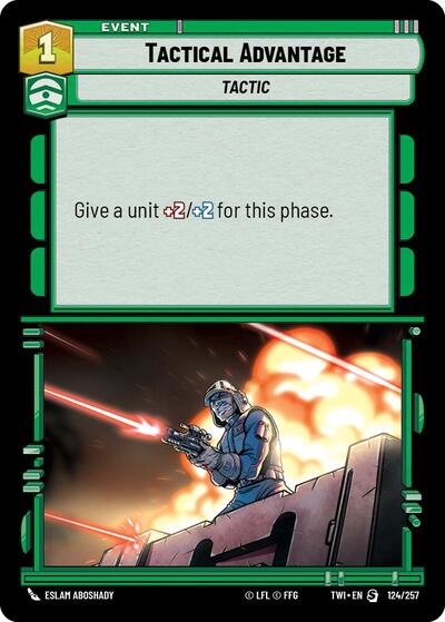 Tactical Advantage (Twilight of the Republic) Near Mint Foil
