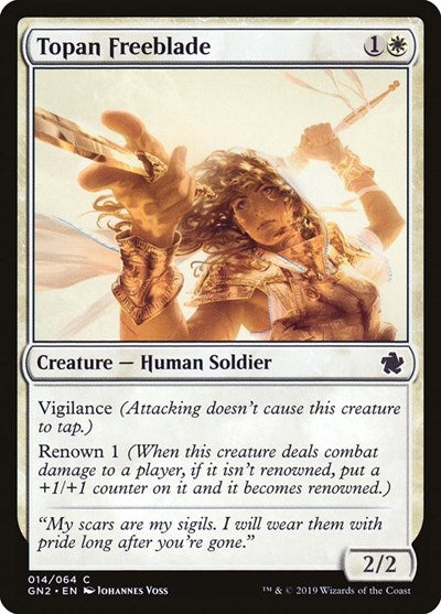 Topan Freeblade (Magic Game Night 2019) Near Mint