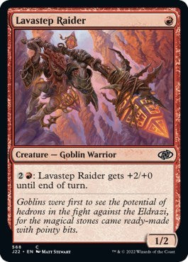 Lavastep Raider (Jumpstart 2022) Medium Play
