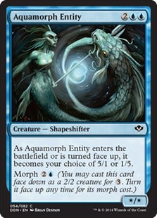 Aquamorph Entity (Duel Decks: Speed vs Cunning) Light Play