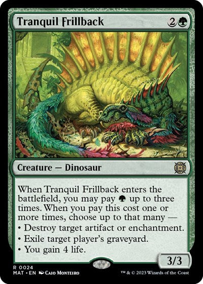 Tranquil Frillback (March of the Machine: The Aftermath) Near Mint