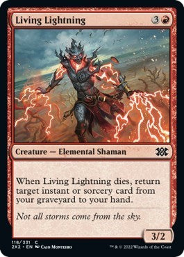 Living Lightning (Double Masters 2022) Near Mint Foil