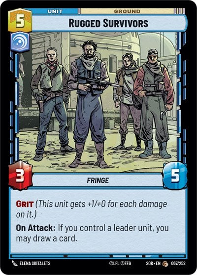 Rugged Survivors (Spark of Rebellion) Near Mint