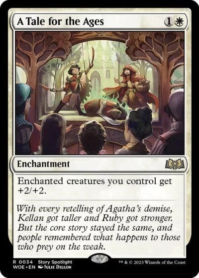 A Tale for the Ages (Wilds of Eldraine) Light Play Foil