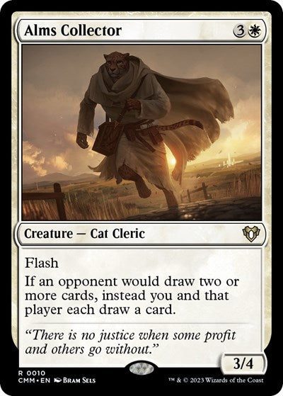 Alms Collector (Commander Masters) Light Play