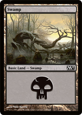 Swamp (238) (Magic 2013 Core Set) Light Play