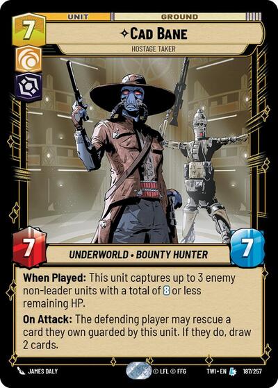 Cad Bane Hostage Taker (Twilight of the Republic) Near Mint