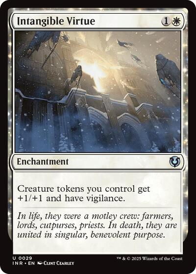 Intangible Virtue (Innistrad Remastered) Near Mint