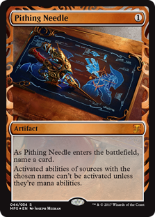 Pithing Needle (Kaladesh Inventions) Light Play Foil